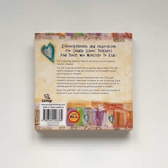 HEARTFELT THANKS FOR HELPING KIDS LOVE JESUS By Group Publishing - Hardcover New - Picture 3 of 4